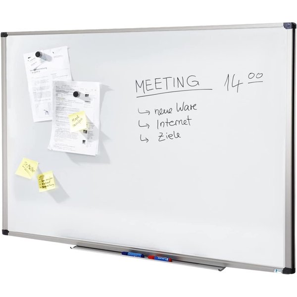 Karat Magnettafel Whiteboard Office, Magnettafel, verschiedene Größen, Lackiert, Extra kratzfest