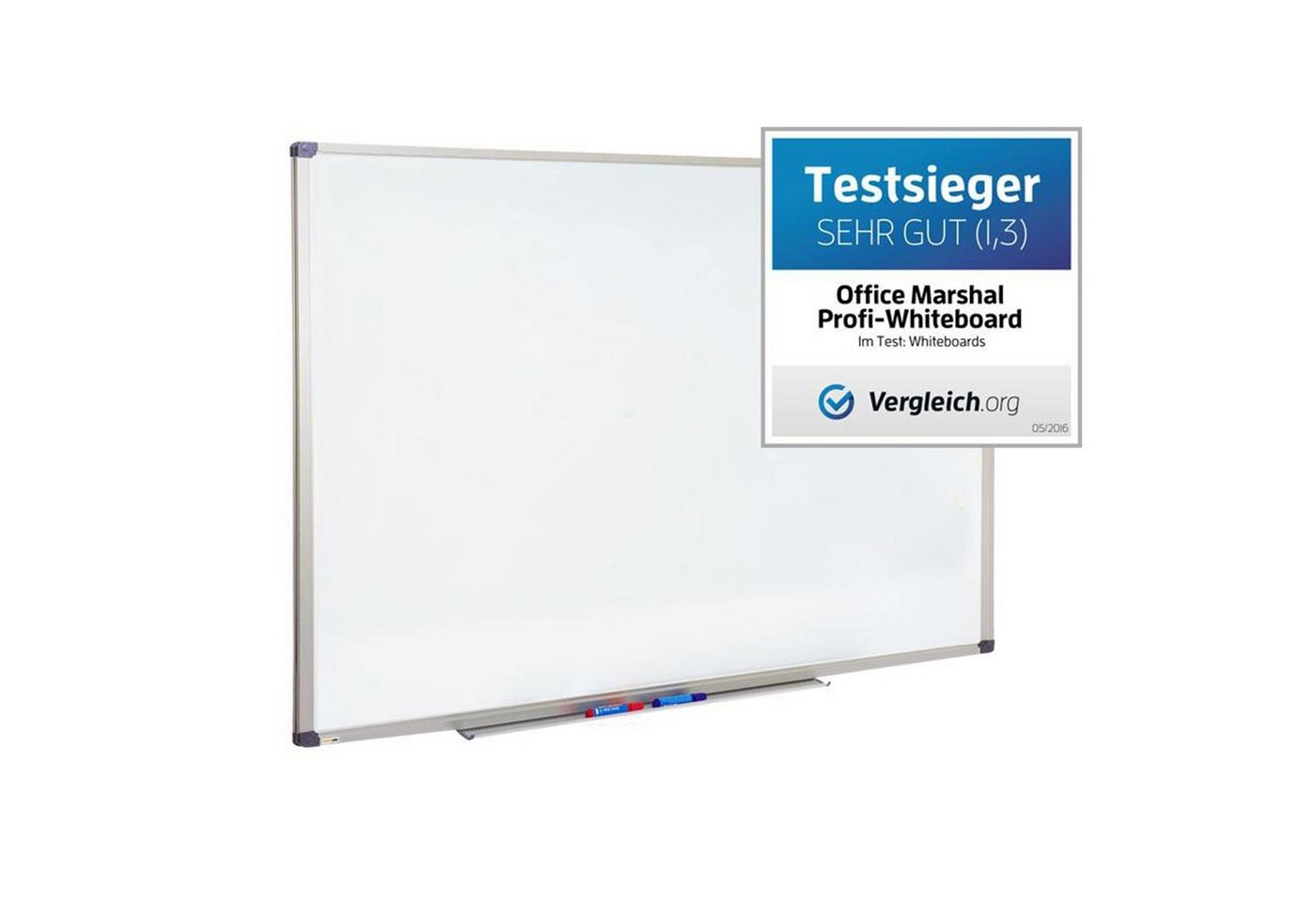 Karat Magnettafel Whiteboard Office, Magnettafel, verschiedene Größen, Lackiert, Extra kratzfest – Bild 5 von 5