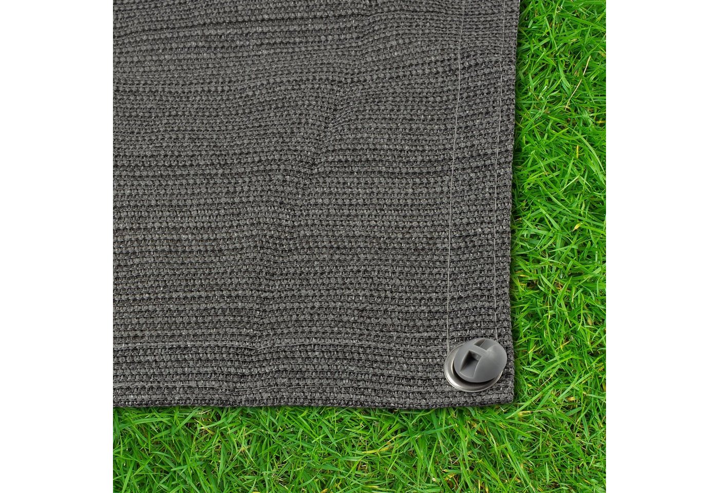 Karat Outdoorteppich Vorzeltteppich Camping, Zeltteppich, 4 Größen, 100% HDPE gefertigt, Witterungsbeständig – Bild 5 von 5