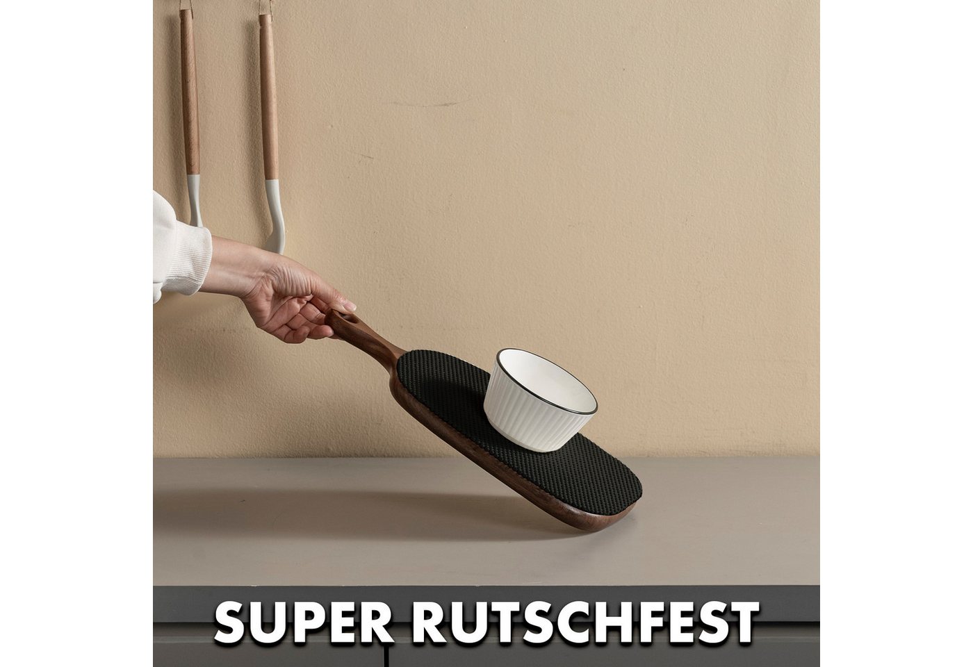Karat Schubladenmatte Pearl, Zuschneidbare Antirutschmatte für Küchenschränke, 30 x 150 cm, In Drei Farben erhältlich – Bild 4 von 5