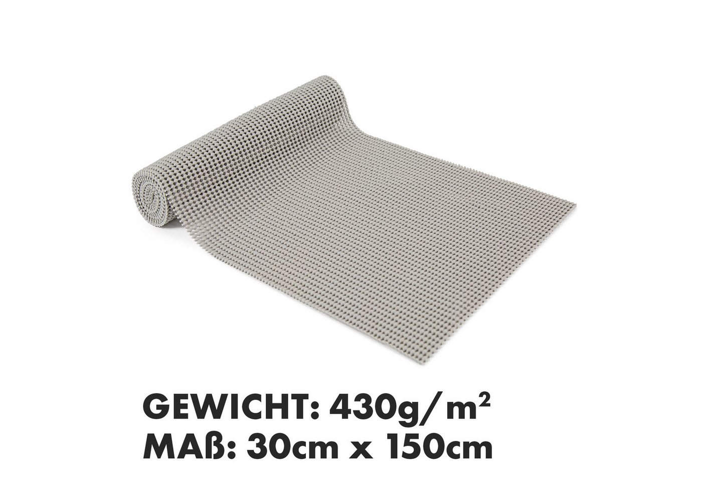 Karat Schubladenmatte Pearl, Zuschneidbare Antirutschmatte für Küchenschränke, 30 x 150 cm, In Drei Farben erhältlich – Bild 2 von 5