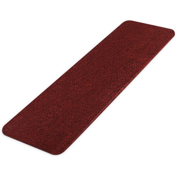 Karat Stufenmatte Denver, Treppenmatte, 5 Farben & 2 Größen, Halbrund, Höhe: 4.4 mm, Günstiger Stufenschutz