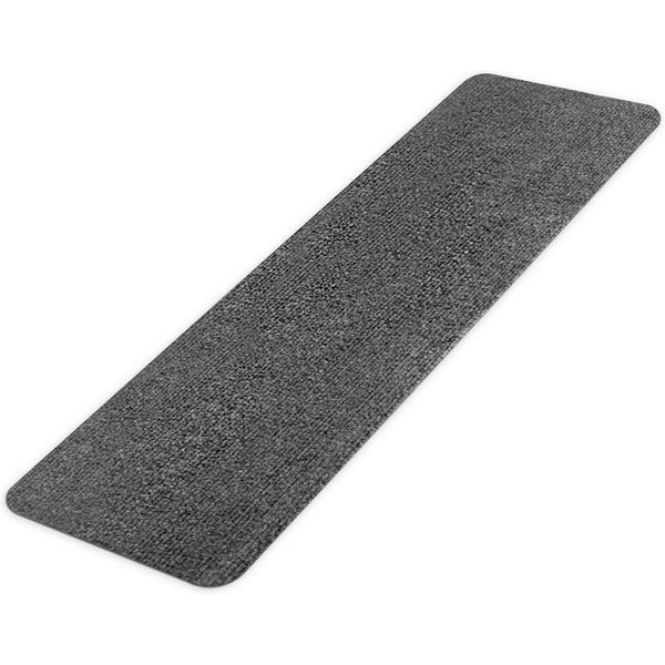 Karat Stufenmatte Denver, Treppenmatte, 5 Farben & 2 Größen, Halbrund, Höhe: 4.4 mm, Günstiger Stufenschutz