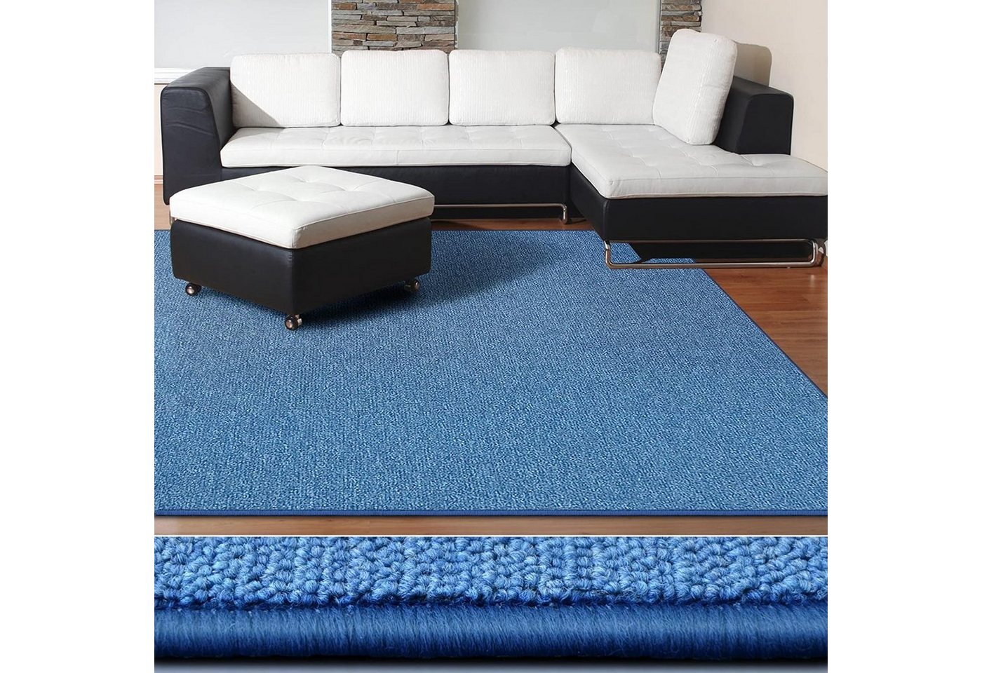 Karat Teppich Athen, verschiedene Größen, verschiedene Farben, Teppichläufer, rechteckig, Höhe: 4 mm, 100% Polypropylen – Bild 3 von 3