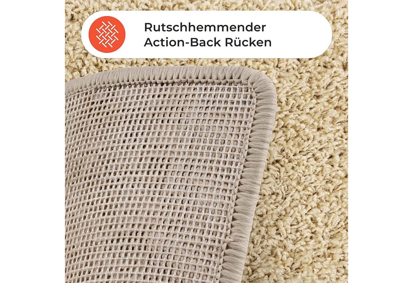 Karat Teppich Bettvorleger Barcelona, Pflegeleicht – Bild 2 von 5