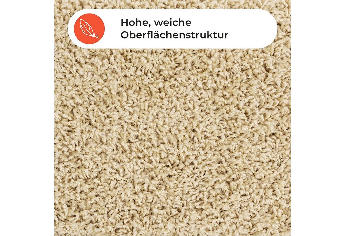 Karat Teppich Bettvorleger Barcelona, Pflegeleicht – Bild 4 von 5