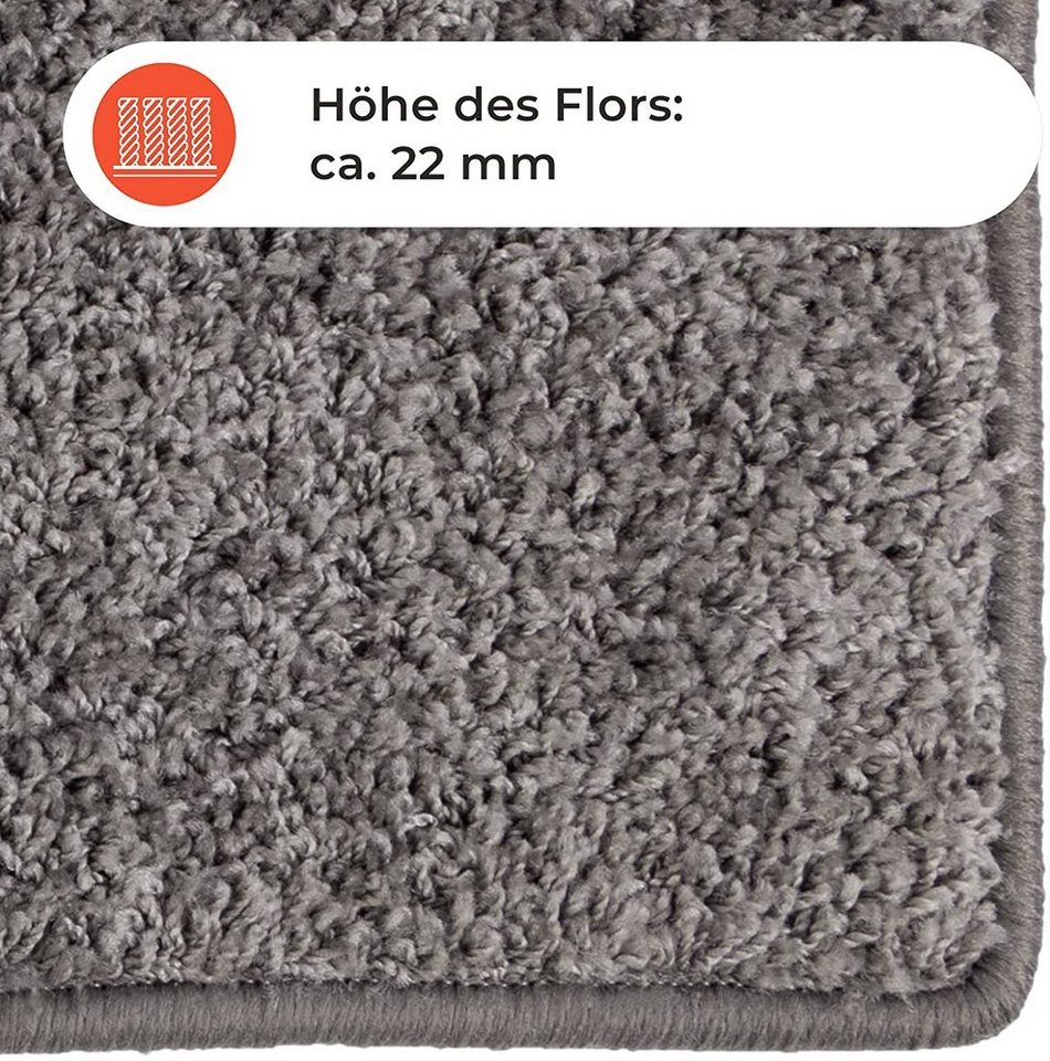 Karat Teppich Bettvorleger Barcelona, Pflegeleicht – Bild 3 von 5
