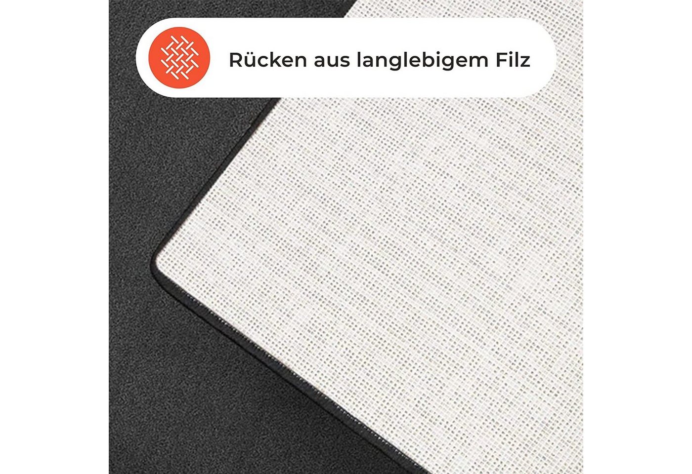 Karat Teppich Bettvorleger Dynasty, Farblich abgestimmte Umkettelung – Bild 2 von 5