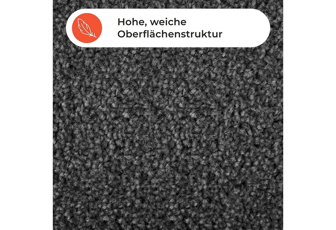 Karat Teppich Bettvorleger Dynasty, Farblich abgestimmte Umkettelung – Bild 4 von 5