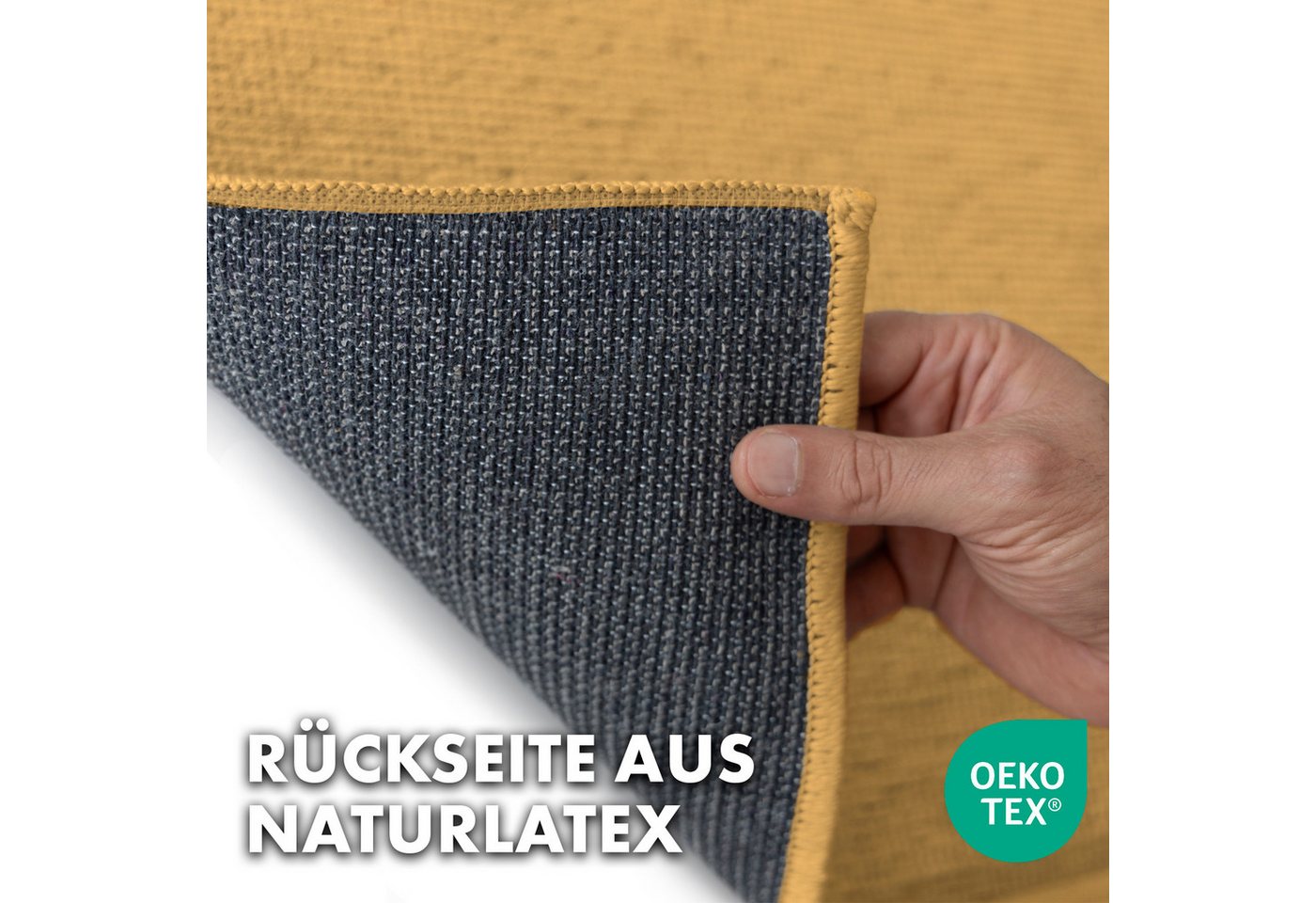 Karat Teppich Läufer auf Maß Azade, Hochwertige Jacquard Weberei, Erhältlich in vielen Farben – Bild 3 von 5
