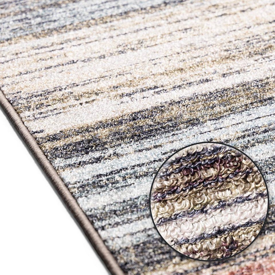 Karat Teppich Teppich-Läufer Cudillero, Moderner Wohnteppich – Bild 3 von 5