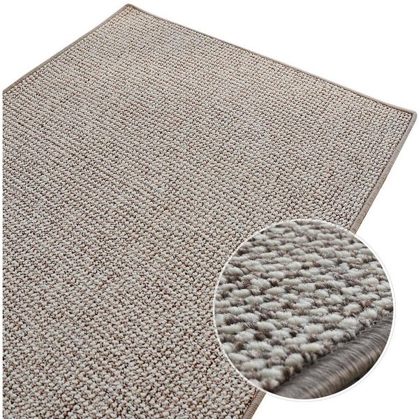 Karat Teppich Santorini, Teppichläufer in vielen Größen, Läufer in vielen Farben, rechteckig, Höhe: 7.5 mm