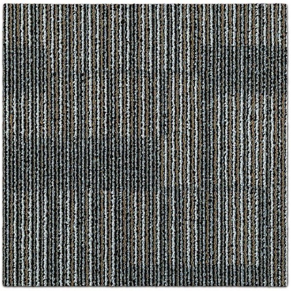 Karat Teppichfliese Zadar, Fliese, Bodenschutz, verschiedene Farben, 50x50 cm, Quadratisch, Höhe: 6 mm, Selbstliegend