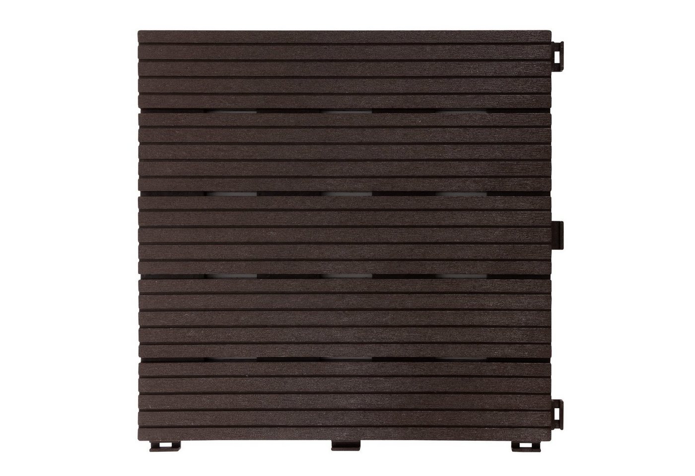 Karat Terrassendielen Claire, Terrassenfliesen 30x30cm, Kunststoff wetterfest, Klickfliesen, 2 m², BxL: je 30x30 cm, (Spar-Set, 22-St), Balkonbodenbelag für Auß – Bild 2 von 5