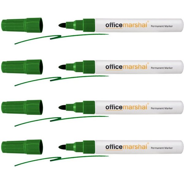 Karat Whiteboard Marker 10er-Set verschiedene Farben, Rundspitze, (10-tlg), trocken abwischbar
