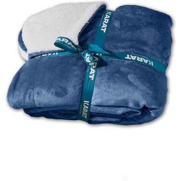 Wohndecke Glory, flauschige Wohndecke, verschiedene Größen und Farben, Karat