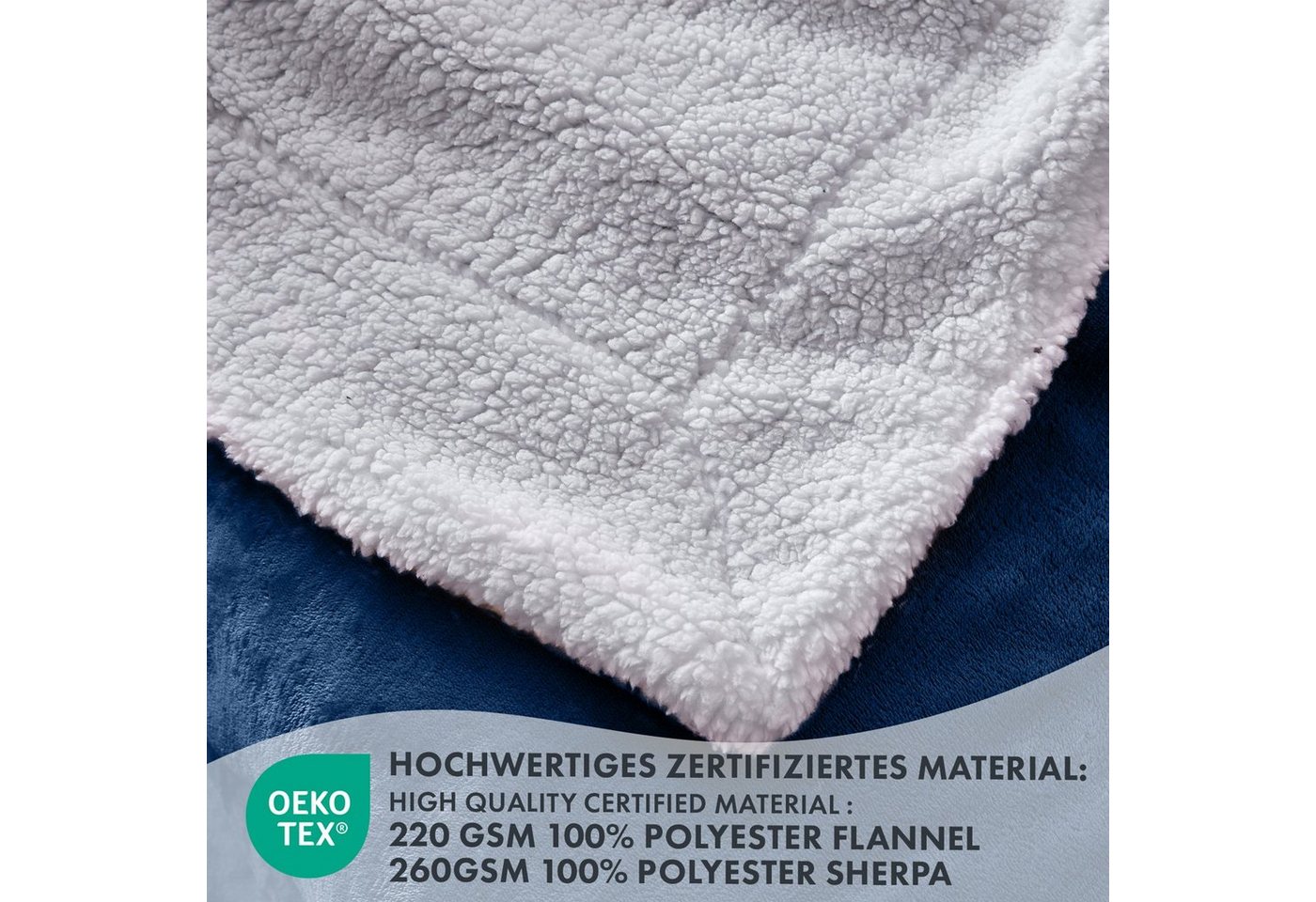Wohndecke Glory, flauschige Wohndecke, verschiedene Größen und Farben, Karat – Bild 4 von 5
