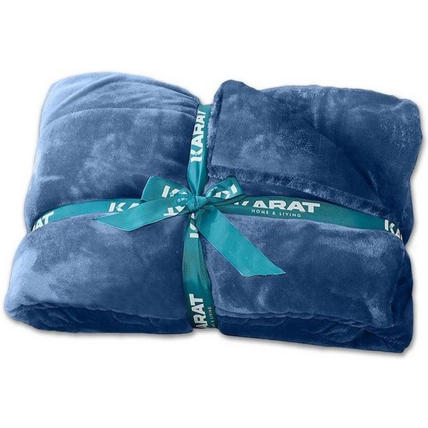 Wohndecke Grace, aus flauschigem Flanell, verschiedene Größen und Farben, Karat