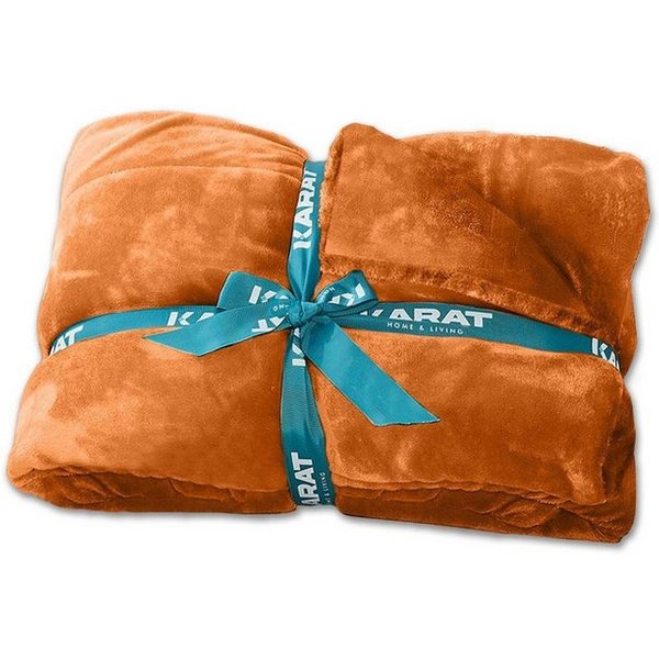 Wohndecke Grace, aus flauschigem Flanell, verschiedene Größen und Farben, Karat