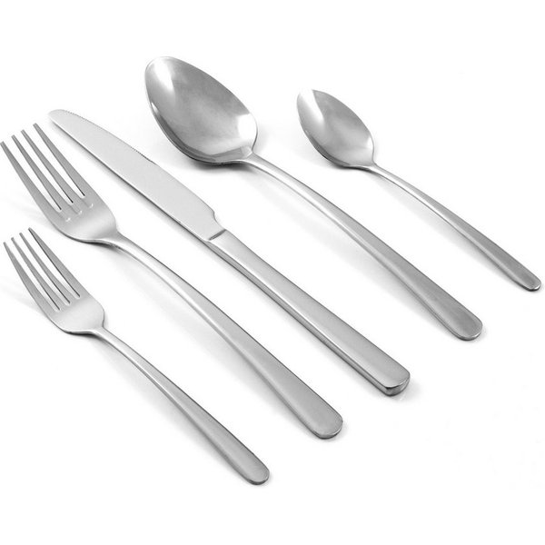 Karcher Besteck-Set Denver 60-teilig (60-tlg), Edelstahl, Für 12 Personen, aus hochwertigem Edelstahl, spülmaschinengeeignet