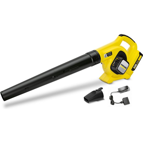 KÄRCHER Akku-Laubbläser LBL 2 BATTERY SET, mit Gebläserohr, Akku und Ladegerät, 220 m²/h