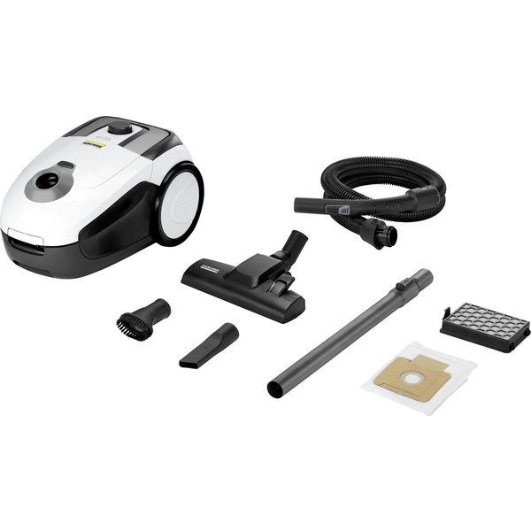 KÄRCHER Bodenstaubsauger VC 2, 700 W, mit Beutel, mit Beutel, Bodenstaubsauger mit Komfortausstattung, Hygienefilter