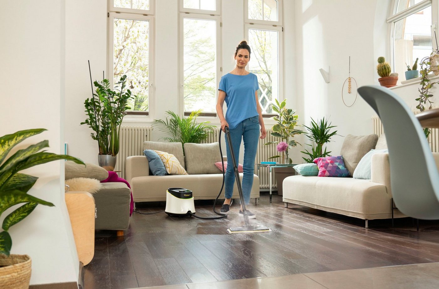 KÄRCHER Dampfreiniger »SC 3 DELUXE«, 1.900 W, 3,5 bar, Aufheizzeit: 30 s, Flächenleistung: 75 m² – Bild 2 von 5