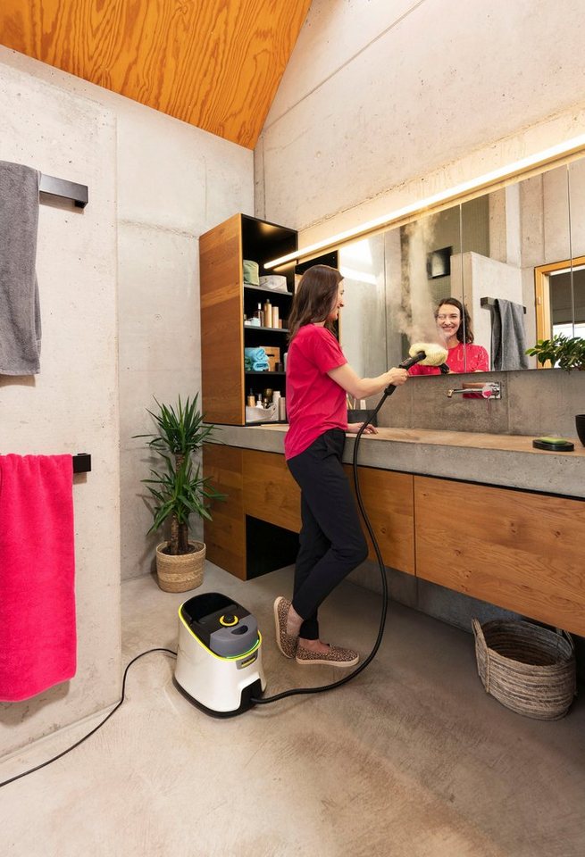 KÄRCHER Dampfreiniger SC 4 DELUXE, 2250 W, Dampfdruck: 4 bar, Aufheizzeit: 3 min., Fläche: ca. 130 m² – Bild 4 von 5