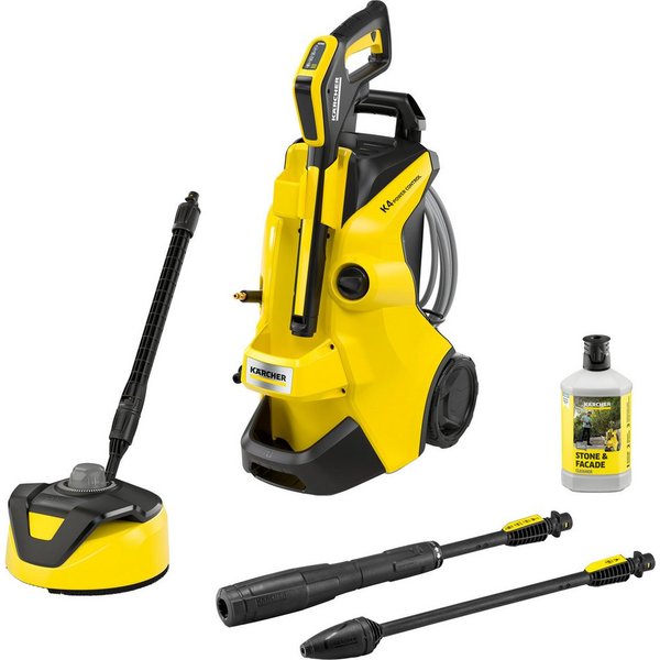 KÄRCHER Hochdruckreiniger K 4 Power Control Flex Home, Druck max: 130 bar, 1800 W, Fördermenge max: 420 l/h, PremiumFlex-Schlauch, inkl. Home-Kit