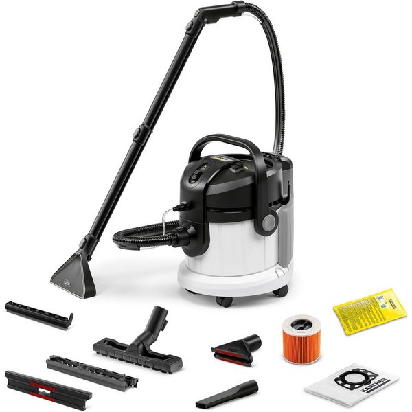 KÄRCHER Wasch-Sauger SE 4, 1000 W, SE 4 Waschsauger, Aktionsradius 8m, Frisch-/Schmutzwassertank 4 l