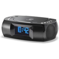 Karcher UR 1309D Uhrenradio (DAB+, UKW (FM), 2 W, Radiowecker mit MP3 / CD Player und DAB+ / UKW Radio)