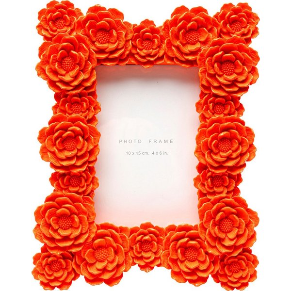 Kare Design Bilderrahmen Flowerdream Orange 10x15cm