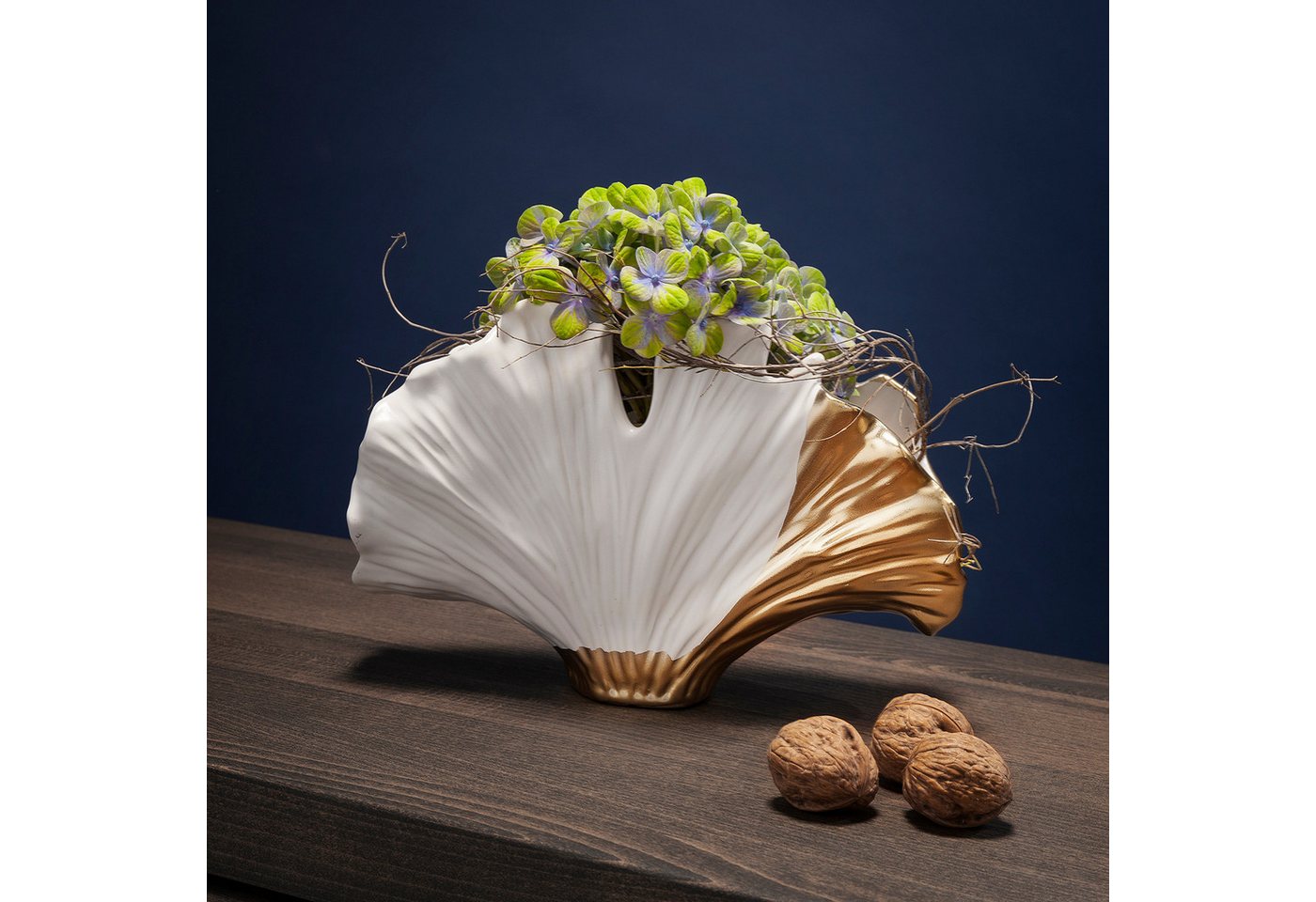Kare Design Tischvase Vase Ginkgo Elegance – Bild 2 von 5