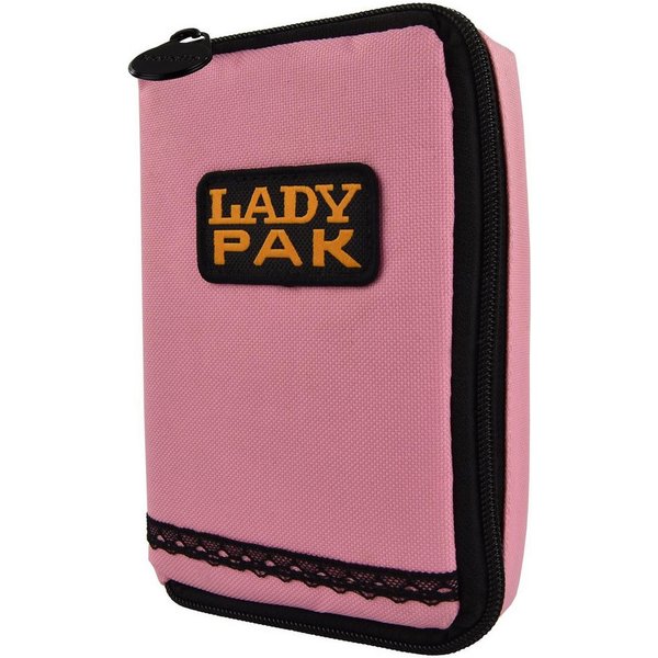 Karella Dartpfeil Darttasche THE PAK - rosa, Dart Case Etui Tasche für Dartpfeile Flights