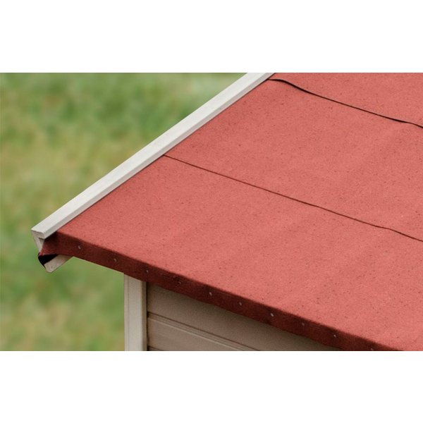 Karibu Dachbahn, selbstklebend, 0,5 m breit, 2,5 qm, rot