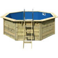 KARIBU Holzpool »Flipper« (ohne Zubehör)