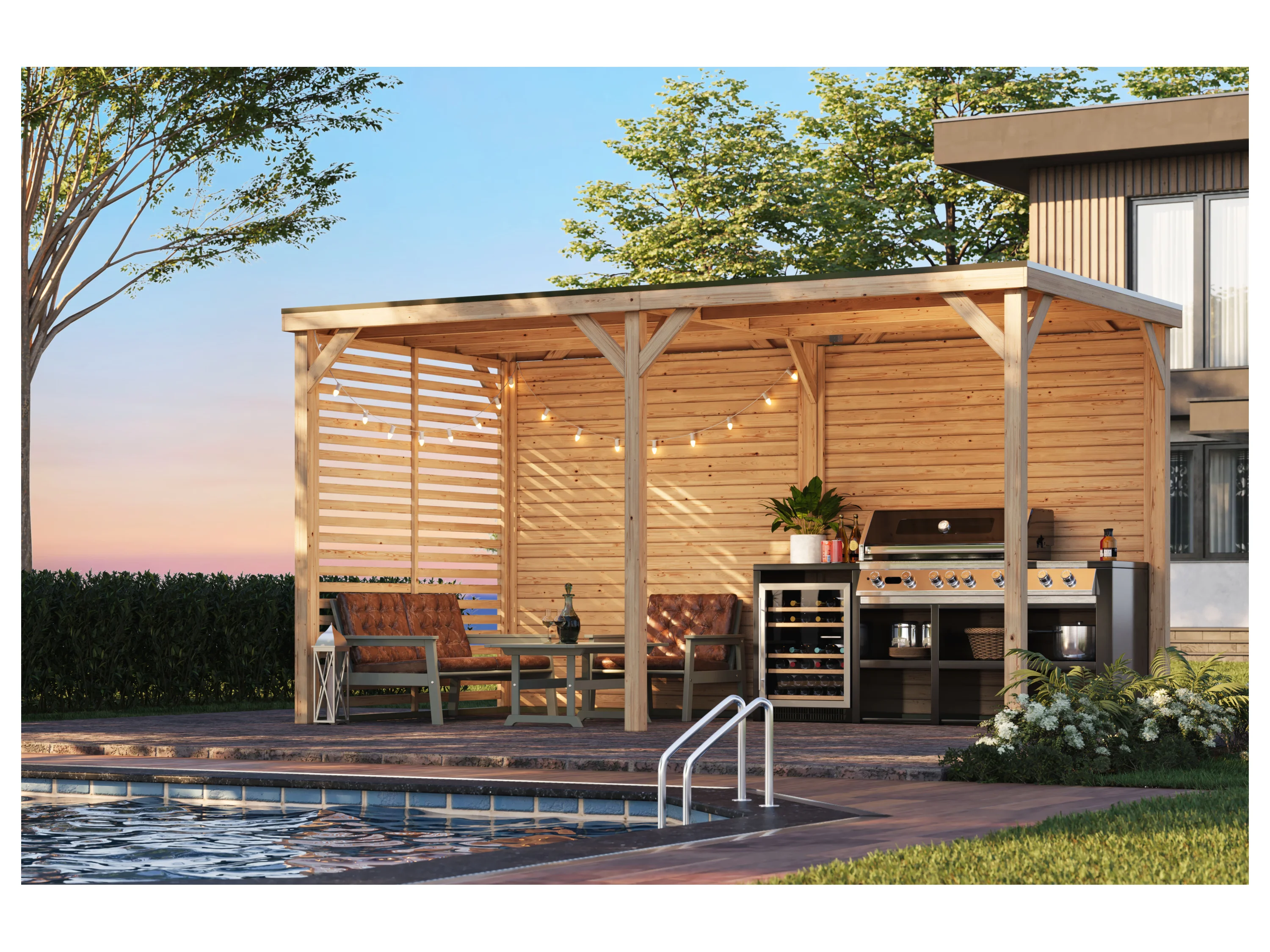 KARIBU Pavillon »Mik« (L) – Bild 2 von 4