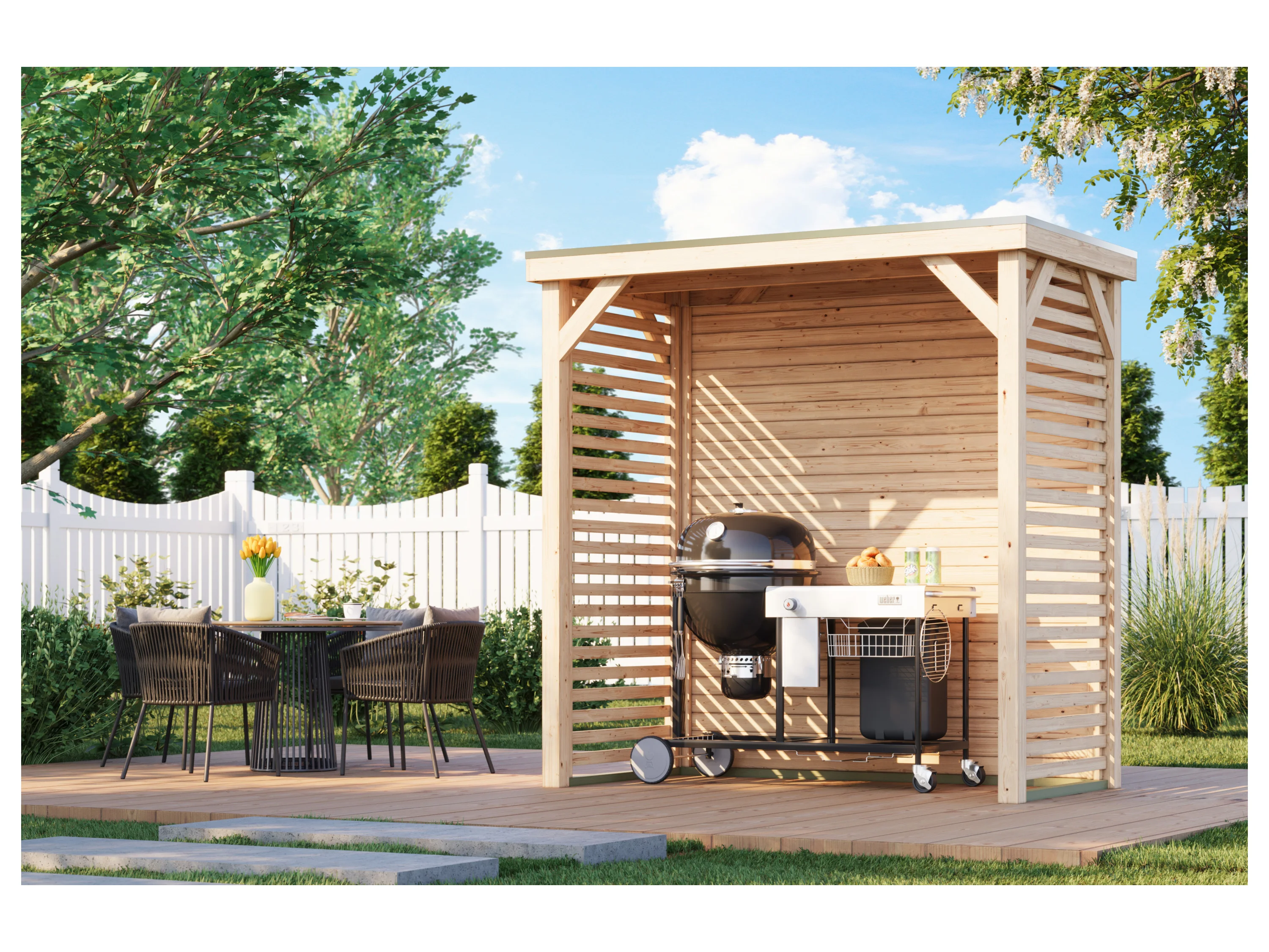KARIBU Pavillon »Mik« (S) – Bild 3 von 4