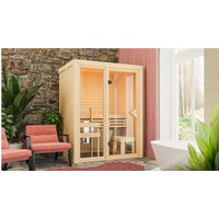 KARIBU Shorty 3,6 kW (Bio-Ofen externe Steuerung, 155 x 122 cm)