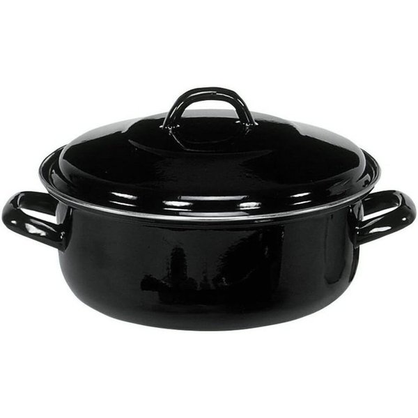 Karl Krüger Bräter Kölner Bräter 22 cm Nostalgie, Aluminium, Schwarz, (1-tlg)