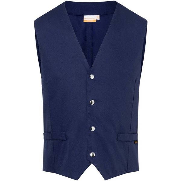 Karlowsky Fashion Arbeitsweste KARLOWSKY Herren Serviceweste KAI V-Neck Modern-Fit Marine