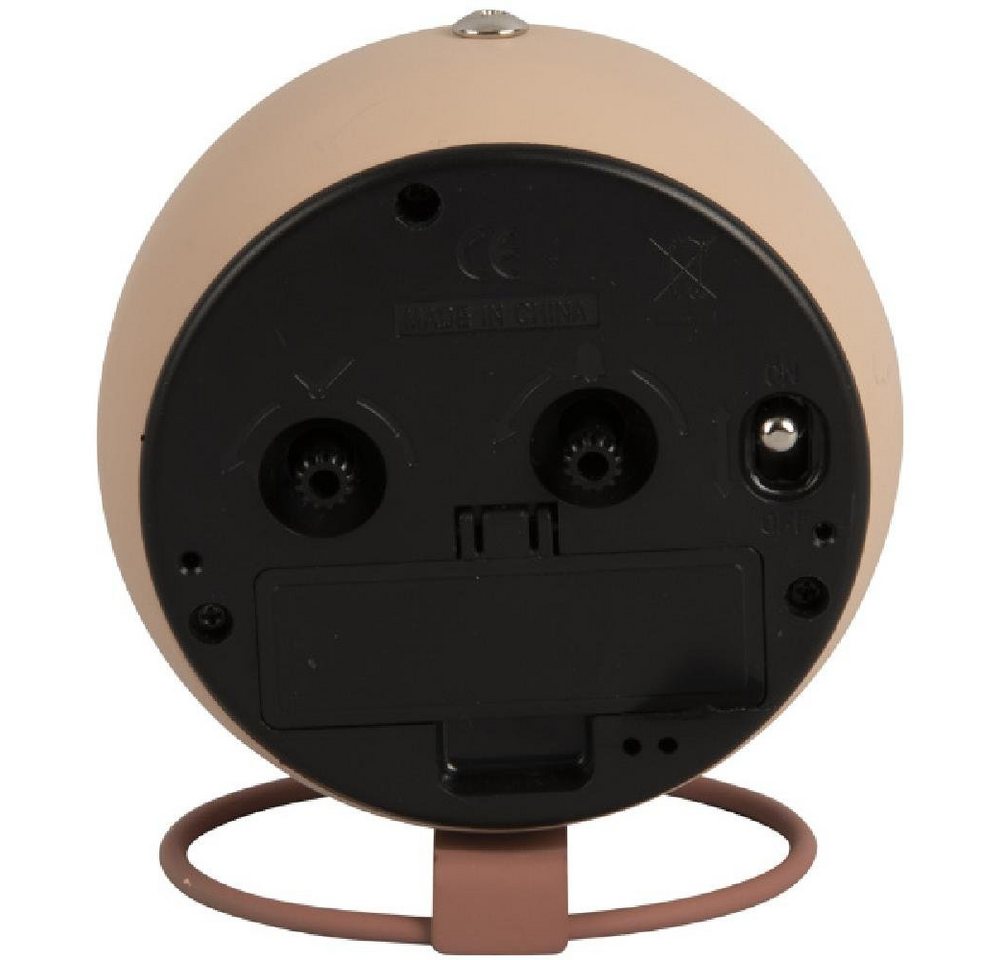 Karlsson Uhr Wecker Nirvana Globe Sand Brown – Bild 3 von 5