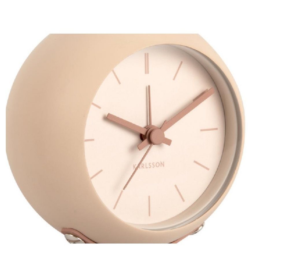 Karlsson Uhr Wecker Nirvana Globe Sand Brown – Bild 4 von 5