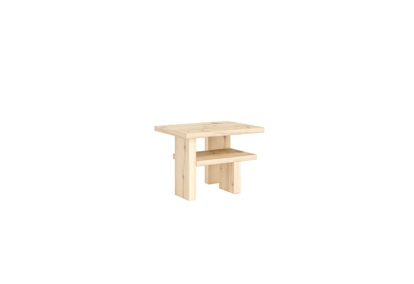 Karup Design Beistelltisch Japan Side Table, kompakt, stilvoll, funktional, Made in Europe, vielseitig einsetzbar, aus massivem FSC®-zertifiziertes Massivholz – Bild 2 von 5