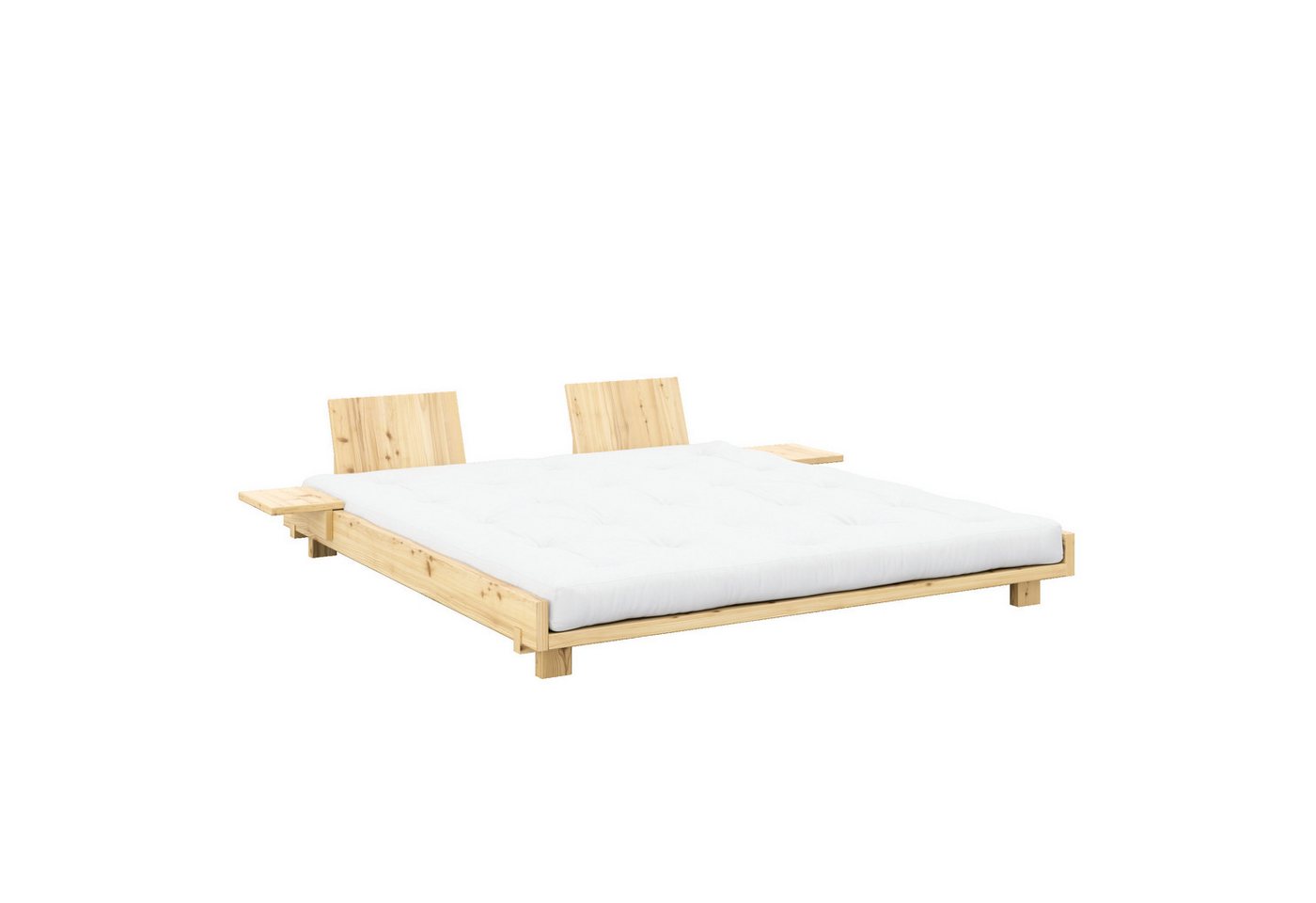 Karup Design Bettgestell Social Bed, ohne Matratze, FSC®-zertifiziertes Massivholz, wahlweise mit oder ohne verstellbares Zubehör, Bett in mehreren Größen – Bild 2 von 5