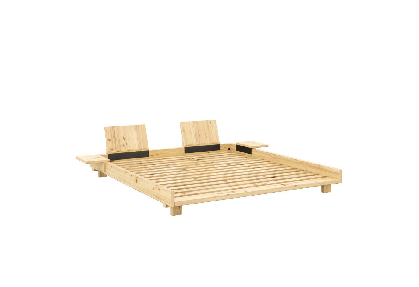 Karup Design Bettgestell Social Bed, ohne Matratze, FSC®-zertifiziertes Massivholz, wahlweise mit oder ohne verstellbares Zubehör, Bett in mehreren Größen – Bild 4 von 5
