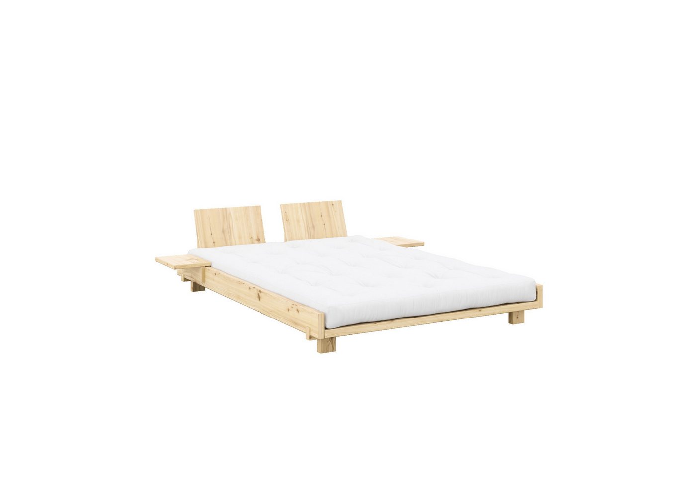Karup Design Bettgestell Social Bed, ohne Matratze, FSC®-zertifiziertes Massivholz, wahlweise mit oder ohne verstellbares Zubehör, Bett in mehreren Größen – Bild 2 von 5