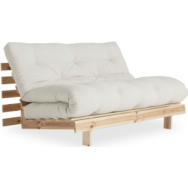 Karup Design Daybett Roots Sofa Bed, Schlafsofa, Bettfunktion, FSC®-Massivholz, Inkl. Futonmatratze, Made in Europe, langlebig, B: 140 oder 160 cm