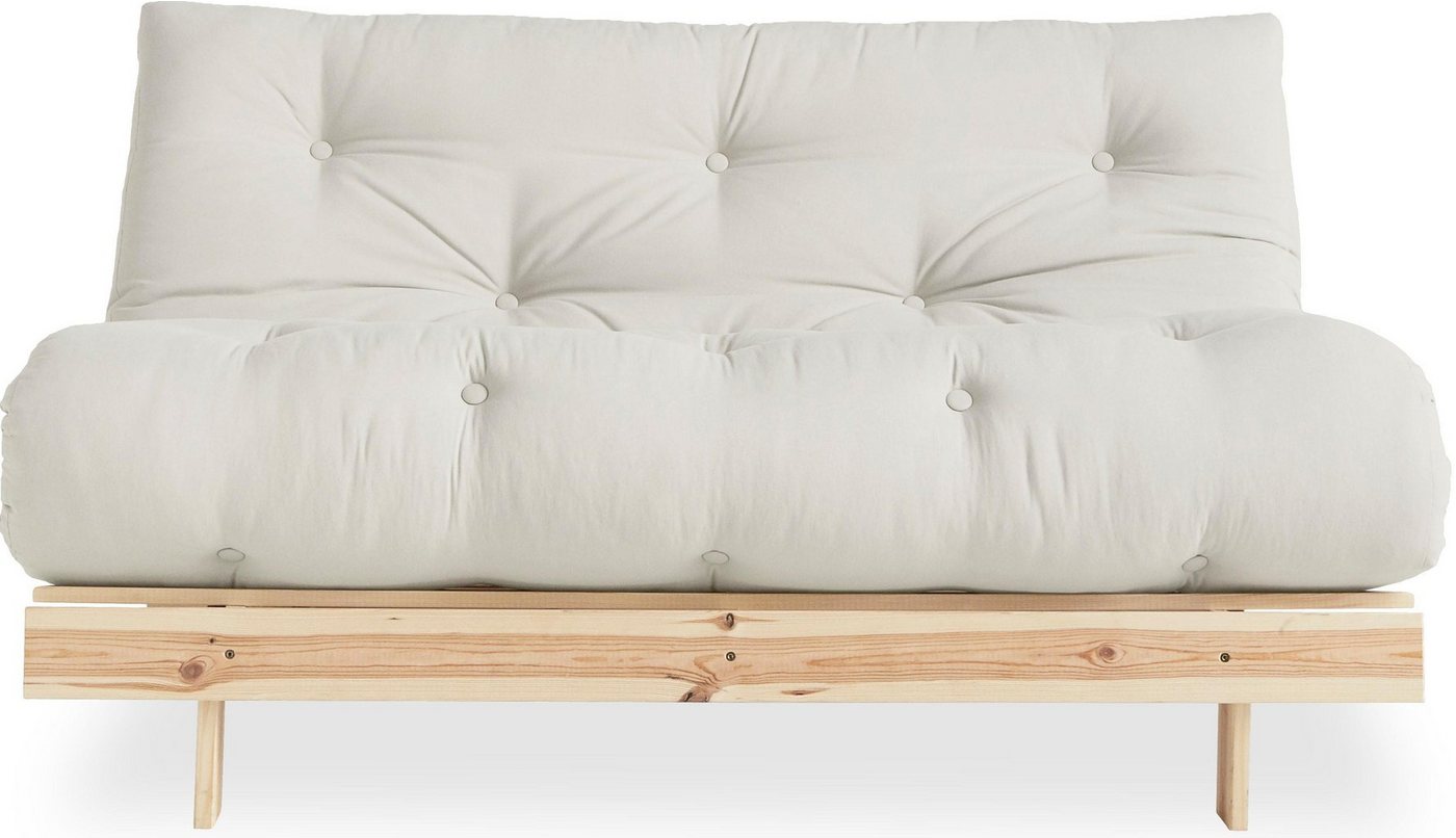 Karup Design Daybett Roots Sofa Bed, Schlafsofa, Bettfunktion, FSC®-Massivholz, Inkl. Futonmatratze, Made in Europe, langlebig, B: 140 oder 160 cm – Bild 2 von 5