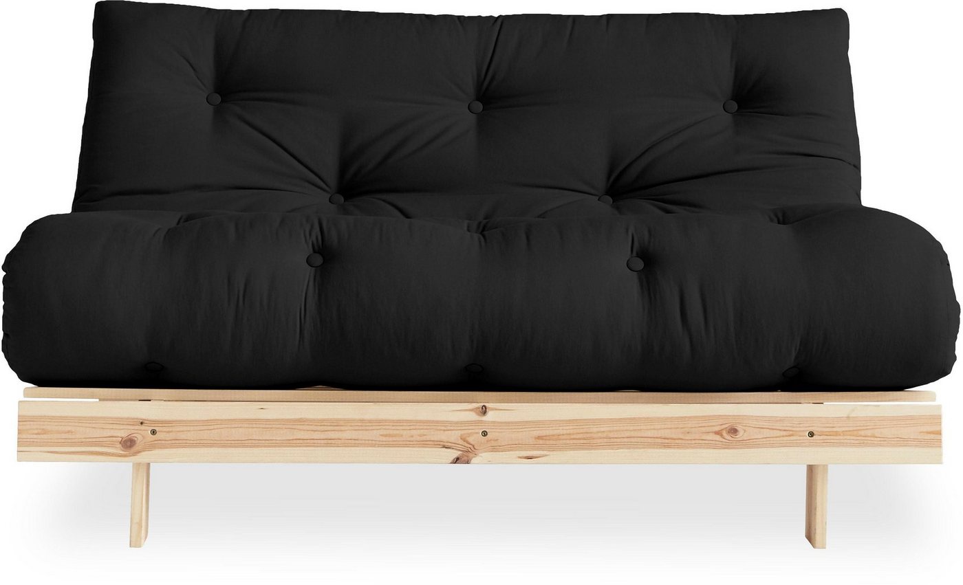 Karup Design Daybett Roots Sofa Bed, Schlafsofa, Bettfunktion, FSC®-Massivholz, Inkl. Futonmatratze, Made in Europe, langlebig, B: 140 oder 160 cm – Bild 2 von 5